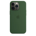 iPhone 13  Silicone Case Back Cover  Green. 
