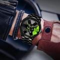【ZIME】Korean Sports Car Watches Wheel Design Alloy Rim Hub Racing Watch Personalized Wheel Men's Watch Wristwatch M9B9. 