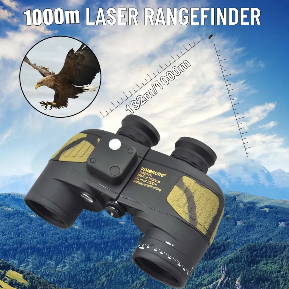 Visinking 7x50 Range Finder Binoculars for Hunting Telescope