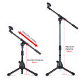 Gaz-115 Professional Tripod Adjustable Floor Microphone Stand For Broadcasting Studio. 