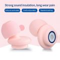 【HOT】 Anti Noise Sleeping Ear Plug Noise Reduction Sound Insulation Hear Protection Earplugs Soft Silicone Waterproof Swimming Earplug. 