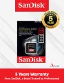 SanDisk 128GB Extreme PRO UHS-II SDXC (300Mb/s Speed) Memory Card. 