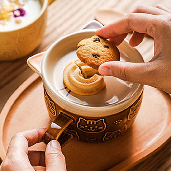 Creative%20Ceramic%20Coffee%20Mugs%20with%20Lid%20Cute%20Cat%20Porcelain%20Cup%20Family%20Breakfast%20Milk%20Juice%20Cup%20Beverage(Yellow)%20-%20Image%204
