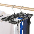 10 Slot Tie Belt Hanger Wardrobe Belt Rotating Organizer Rack Multifuctional Scarf Hanger Home Closet Storage Holder. 