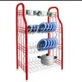 Kitchen Plate Rack – Master (red/blue). 