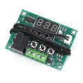 W1219 DC 12V Dual LED Digital Thermostat Temperature Controller temperature Regulator Switch Control NTC 10K Sensor Module. 