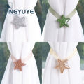 Star Shape Window Curtain Buckle Magnetic Tieback Holder Bedroom Home Decor. 