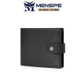 MENSPE RFID Block Short Wallet  Solid Color Retro Short Wallet Coin Bag Zipper Clutch Wallets Soft PU Wallet Multi-Card Position ID Credit Cards Holders Coin Bag Business Wallets. 
