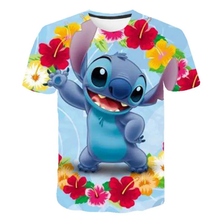 New%20Summer%20Children%20Disney%20Stitch%20T-shirt%20Disney%20Stitch%20T%20Shirt%20Disney%20Stitch%20Anime%20Cartoons%20Casual%20Clothes%20Kid%20Girl%20Boy%20Top%20Tee%20-%20Image%203