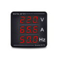 AC Ammeter Voltmeter Three Display Current Voltage Frequency Meter. 