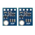 2 PCS - SGP40 SGP40 TVOC ECO2 CO2 Carbon Dioxide Sensor Formaldehyde, Blue Plastic Air Quality Monitoring Sensor Module. 