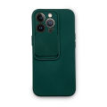 Slide Camera Lens Protection Phone Case For iPhone 14 Pro Max Hard Silicone Shock Proof Back Cover. 