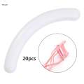 20 Pieces Eyelash Curler Refills Portable Rubber Long Last Easy to Install Soft Universal Durable. 