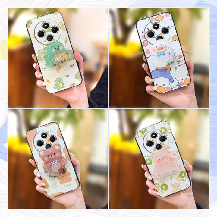 Anti-knock%20phone%20lens%20protection%20Phone%20Case%20For%20Redmi%20A4%205G%20Cartoon%20glisten%20Skin%20feel%20silicone%20Soft%20Case%20Rotatable%20stand%20-%20Image%207
