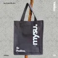Heavy Duty Brown Eco Friendly Large Canvas Tote Bag with Zipper - 37cm (L) * 7.5cm (W) * 41cm (H) - Holds up to 15kg. 