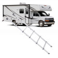 RV Folding Bunk Ladder 5 Step RV Bunk Bed Ladder Ergonomic Handle for Motorhome Trailer Caravan. 