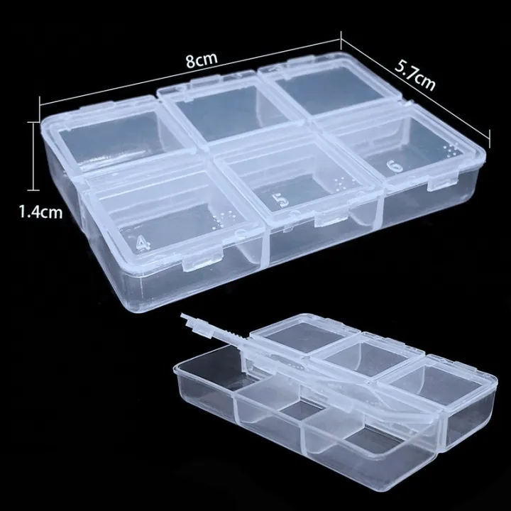 Transparent%20Plastic%20Storage%20Jewelry%20Box%20Compartment%20Adjustable%20Container%20For%20Beads%20Earring%20Box%20Jewelry%20Rectangle%20Case%20-%20Image%209