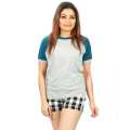 Privi Fashion Stylish Fashionable and High Quality Grey Marl T-Shirt for Women. 