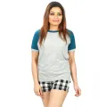 Privi Fashion Stylish Fashionable and High Quality Grey Marl T-Shirt for Women. 