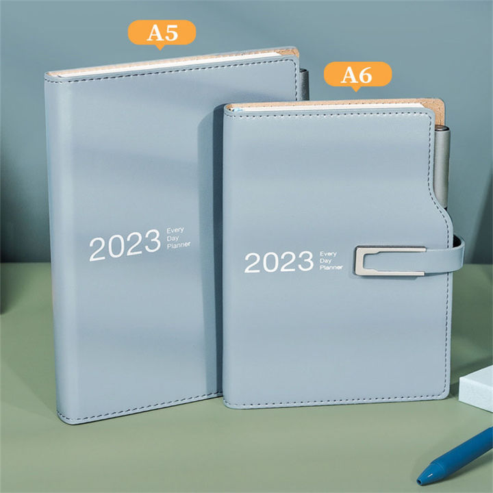 Agenda%202023%20Planner%20Organizer%20Diary%20A5%20A6%20Notebook%20Daily%20Journal%20Stationery%20Notepad%20Calendar%20Sketchbook%20Office%20Note%20Book%20-%20Image%202