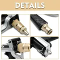 【ZOSR】KIPRUN Hose Nozzle, High Pressure WaterGun, High Pressure Power WaterGun Car Washer Jet Garden Washer Hose Nozzle Washing Sprayer Watering Spray Sprinkler Cleaning. 