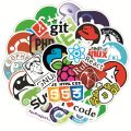 10/30/50PCS Computer Programming Program Language Stickers Suitcase Laptop IPad Phone Case Waterproof Stickers Wholesale. 