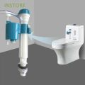 INSTORE Universal Toilet Inlet Valve Adjustable Cistern Fittings Toilet Accessories Replacement Parts Flusher Float Ball Valve Plastic 4-point for Water Tank Bathroom Fixture/Multicolor. 