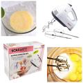 Scarlett 7 Speed Kitchen Food Stand Mixer Cream Egg Whisk Blender Cake Dough Bread Maker Machine. 
