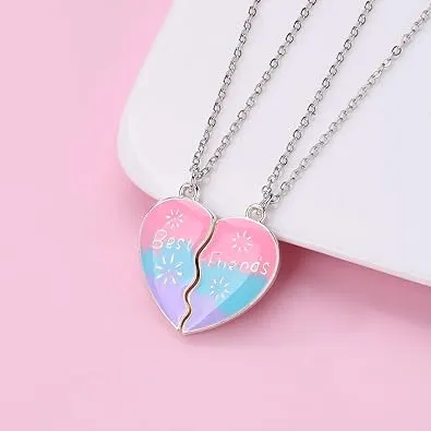 El%20Regalo%202%20PCs%20BFF%20Best%20Friend%20Forever%20Split%20Magnetic%20Hearts%20Matching%20Pendant%20Necklaces%20Set-%20Friendship%20Day%20Gift%20for%20Besties(FROM%20INDIA)NUZ%20-%20Image%205