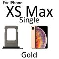 iPhone XS Max Sim Tray gold. 