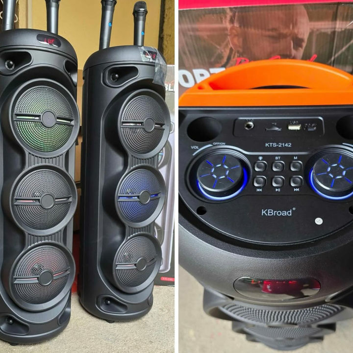 KTS-2142%20Partybox%20Portable%20Wireless%20Bluetooth%20Speaker%20with%20Led%20Light%20RGB%20Support%20Mic,%20FM,%20AUX,%20USB,%20SD%20Card%20Karaoke%20Speaker%20with%20Wireless%20Mic%20Buffel%20Subwoofer%20with%20FM%20Mic%20Music%20Player%20Party%20Box%20%20KTS%20Speaker%20KTS%202142%20-%20Image%202