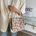 Portable Handbag Eco-friendly Bag Shopping Bag Large Capacity Shopping Bag Linen Shopping Bag Linen Tote. 