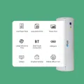 A4 Portable Thermal Printer BT Printer Built-in Battery Test Paper Document Photo Printer White UK Plug. 