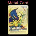pokemon cards golden Pokemon 183200 Points High Hp Charizard Pikachu Mewtwo Gold Black English French Metal Cards Vmax Mega GX Game Collection CardsParty Games Crafts. 