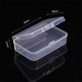 Mini Square Clear Plastic Small Box Jewelry Storage Container Beads Case Box. 
