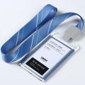 Sling ID Card Holder Hanging Rope Acrylic ID Card Holder Job Card ID IC Card Clear ID IC Card Case. 