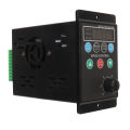 Variable Frequency Drive Controller VFD Inverter AC220V 0.75kw Single Phase To 3 Phase for Lathe. 