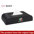 Black  Leather Car Tissue Box Holder For Perodua Myvi New Myvi Aruz Bezza VIVA Axia alza kelisa. 