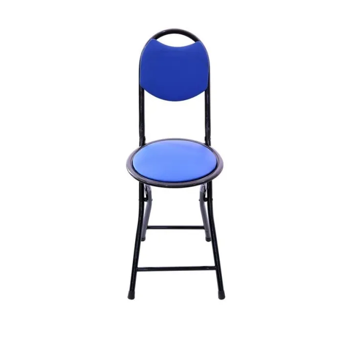 Cushion Seat Metal Stackable Folding Chair