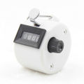 【InnovateWorld】Clicker 4 Digit Number Counters Plastic Hand Finger Display Manual Counting Tally Clicker Timer Soccer Golf Counter. 