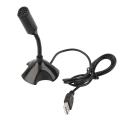 USB Laptop Microphone zoom app Voice Mic High Sensitivity Mini Studio Speech Mic Stand With Holder Gaming Conference for Desktop PC. 