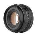 50mm F1.7 large aperture camera lens manual focus main lens - black. 