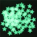 50Pc Glow in The Dark 3D Stars Wall Stickers Luminous Fluorescent Plastic Wall Stickers Murals Decals for Art Bedroom Room Decor. 