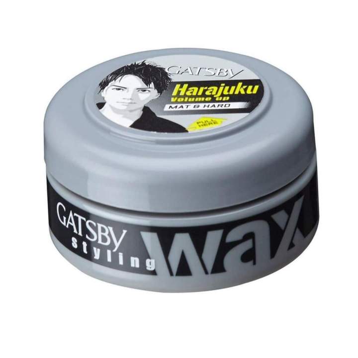 Gatsby Hair Styling Wax Mat and Hard  - 75g