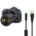 USB Data Cable Camera Data Pictures Video Sync Transfer Cables 8pin 150cm for Nikon Olympus Pentax Sony Panasonic Sanyo. 