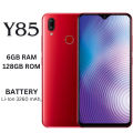 Vivo Y85 (6GB RAM + 128GB ROM 6.22 Inch 13MP Dual Camera LTE) Finger Print SmartPhones. 