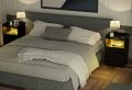 VTEC HOME Modern Lighted Bedside Table with 3 drawers / Side Table / End Table /Nightstand / Bedside Cabinet / Bedroom Furniture / Drawer Cupboard / Modern Furniture / Living Room Furniture / Lighted Furniture / Modern Bedside Cupboard - WLBC 1700. 