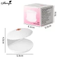 Monja 18W 5Leds Mini LED Nail Dryer Portable Seashell Shape USB Nail UV Lamp Nail Gel Polish Quick Drying Nail Lamp DIY Cure Machine Nail Art Tools. 