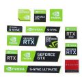 1/5PCS New High Quality NVIDIA GTX GEFORCE Laptop Desktop Label Decorative Sticker. 