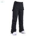 Ski Bib Insulated Pants Sled Skiing Warm Winter Full Length Windproof Women XXL. 